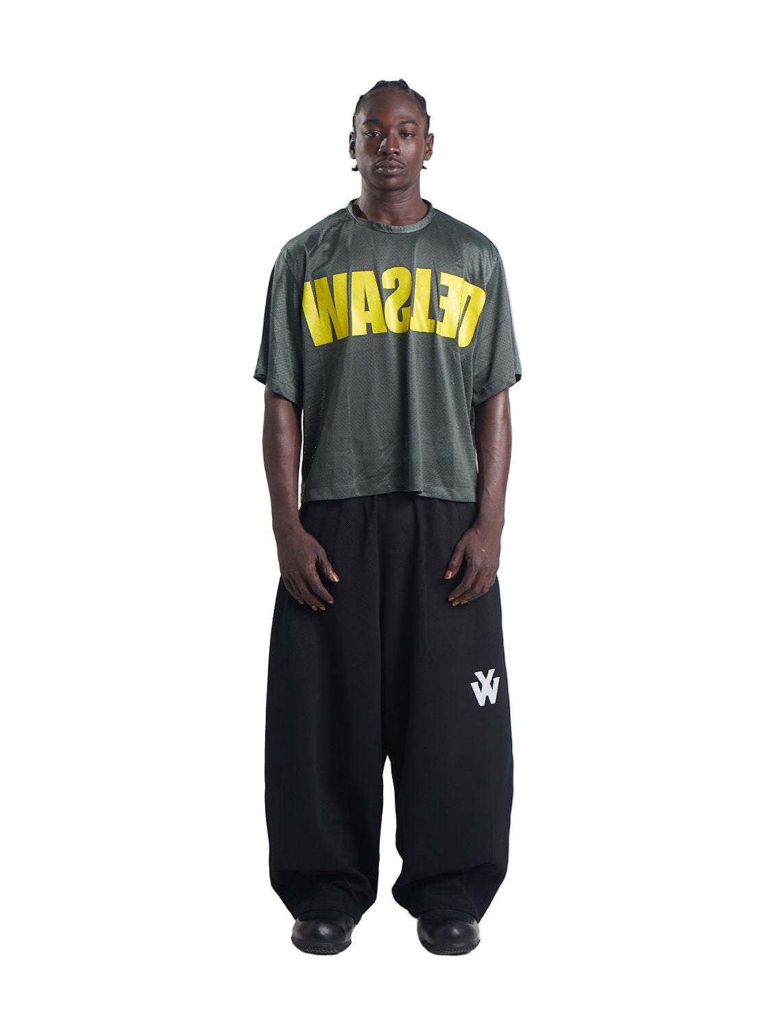 Army Green Mesh Jersey