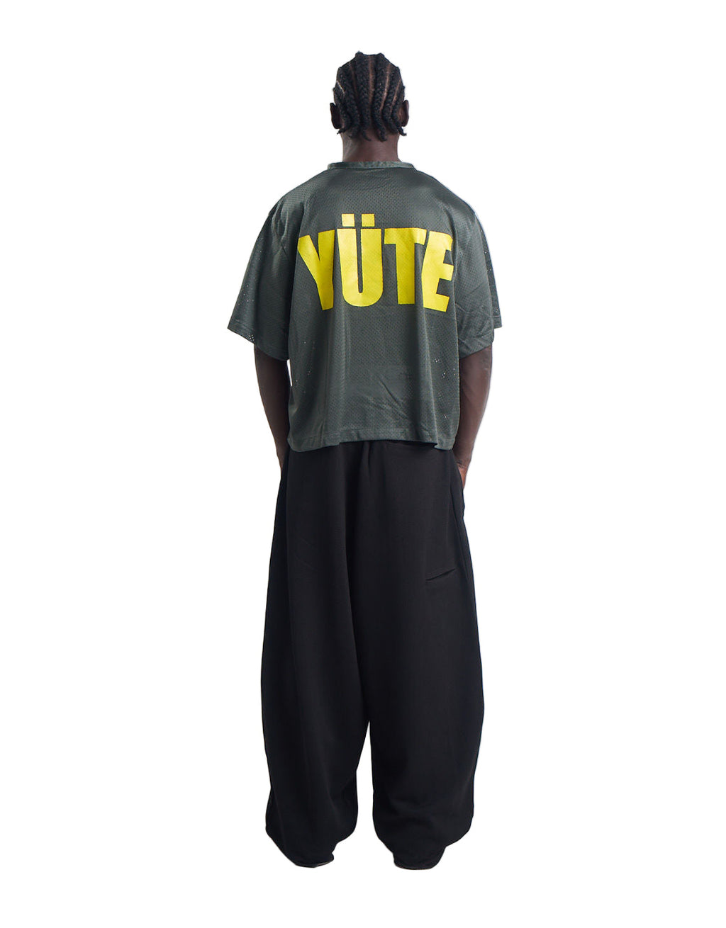 Army Green Mesh Jersey